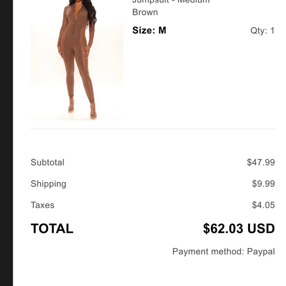 Brand New Jumpsuit - Picture 2 of 3